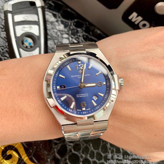 江詩丹頓 Vacheron Constantin 縱橫四海系列 最新版8219全自動機械機芯 超強防水 男士腕表  wssb4150